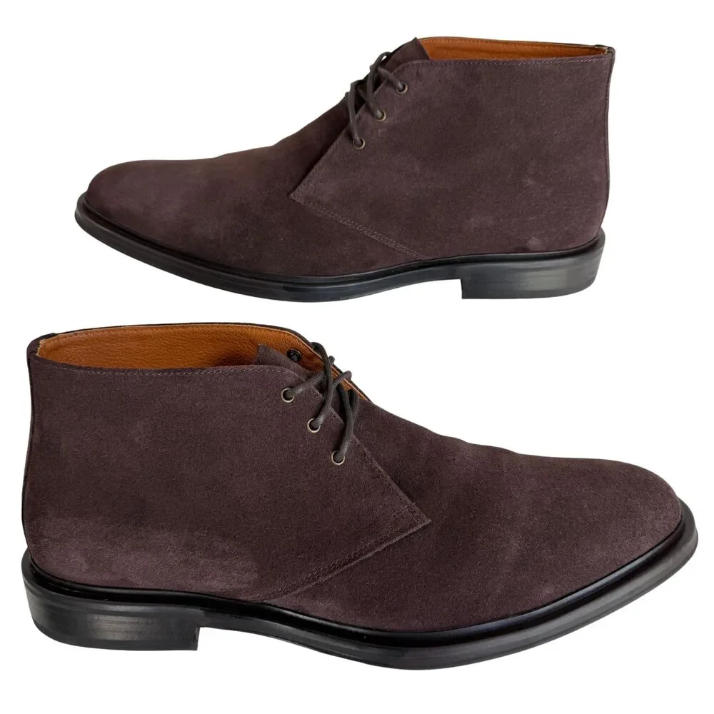 Quince Heritage Suede Chukka Suede Leather Chukka Boots Men's Size 12